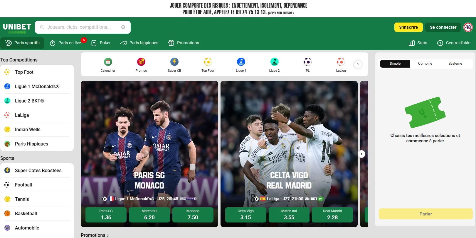 UniBet : Casino en ligne sûr offrant une expérience mobile de qualité